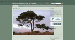 Desktop Screenshot of blog-phytotherapie.com