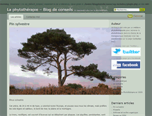 Tablet Screenshot of blog-phytotherapie.com